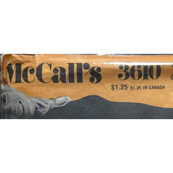 Fit & Flare Dress 1970 "Pattern "Pounds Thinner" Cut Vtg McCalls Misses Size 16 - Picture 2 of 4